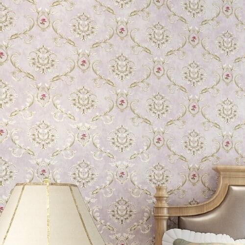 Beibehang American Pastoral Retro Wallpapers European Style Flowers Elegant Wallpaper Nonwovens 3D Backdrop Walls