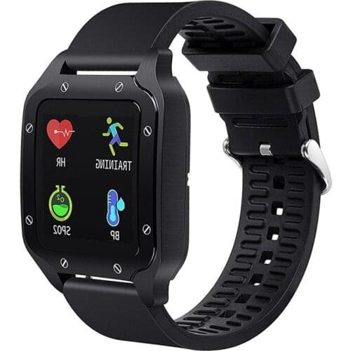 New Smart Watch Stainless steel body IP67 waterproof Fitness Tracker with Heart Rate for Men Women Smartwatch