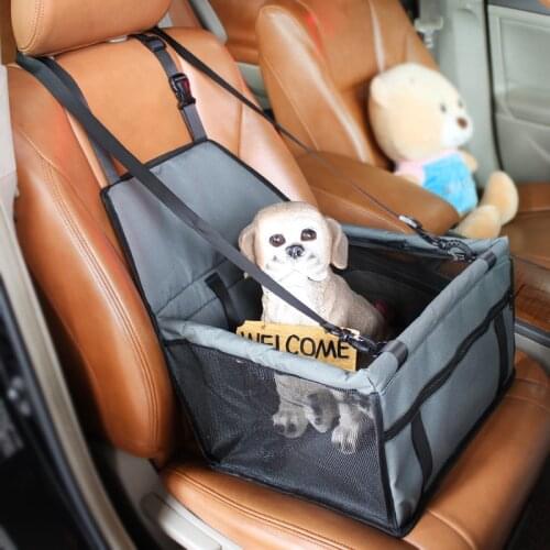 Dog Carrier Bag Dog Car Seat Cover Travelling Hammock Cushion Protector Outdoor Waterproof Basket Folding Carrying For Cats Dogs