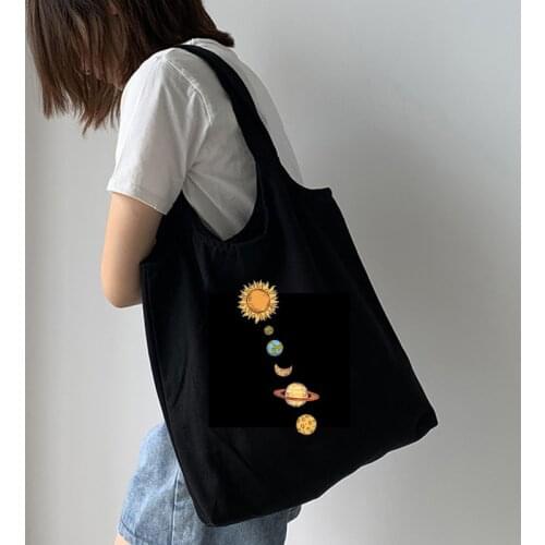 Funny Painting Female Shopping Bag Canvas Tote Bag Women Shoulder Vintage Shopper Eco Cloth Book Bag Lady Large Capacity Torebka