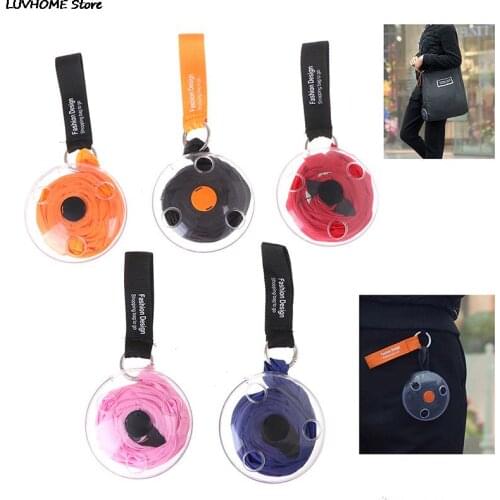 Ultra Small Portable Folding Telescopic Storage Bag Multifunctional Storage Bag Small Disc Shopping Bag