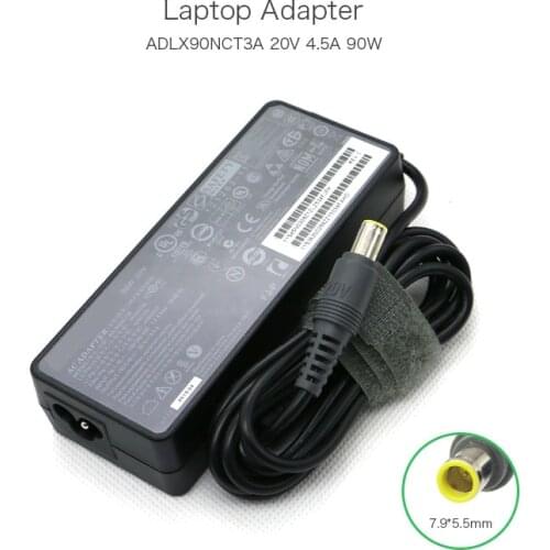 20V 4.5A 90W 7.9*5.5mm ADLX65NLC2A ADLX90NCT3A AC Adapter Charger for Lenovo T60 T60p T61 T61p T400 T410 T420 T430 T420i Tablet