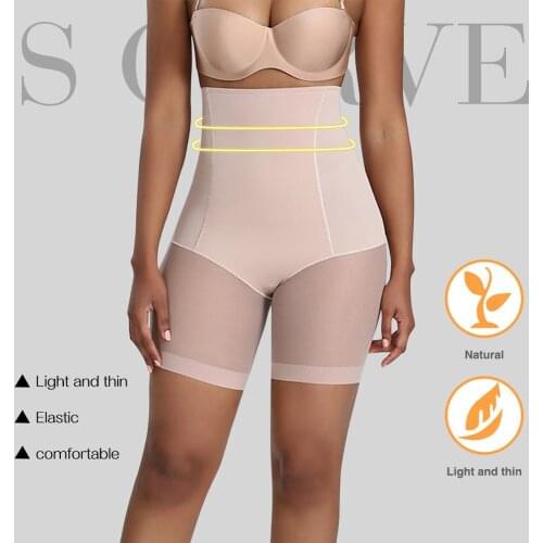 Womens High Waist Trainer Body Shaper Tummy Control Shapewear Butt Lifter BoyShorts Lace Panty Slimming Sheath Belly Belt Waste