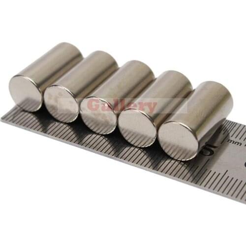 5pcs N50 Strong Round Disc Magnets 10mmx20mm Rare Earth Neodymium Magnets