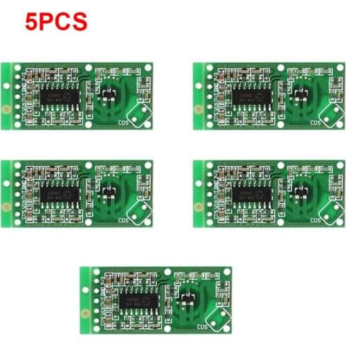 5PCS RCWL-0516 Microwave Radar Sensor Switch Module Body Induction 4-28V 100mA Microwave Radar Sensor Switch