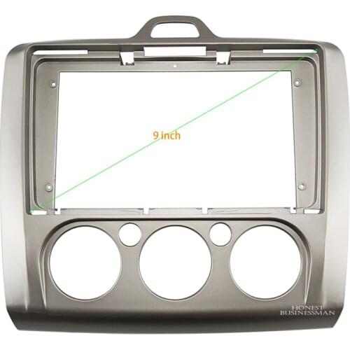 9 inch Fasxia Car Audio Frame Car Radio Fascia,gps navigation fascia panel is suitable for 2009 FORD FOCUS