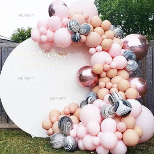 Agate and 4D Balloons Arch Party Decorations Birthday Wedding Baby Shower Balloons Party Decorations Supplies