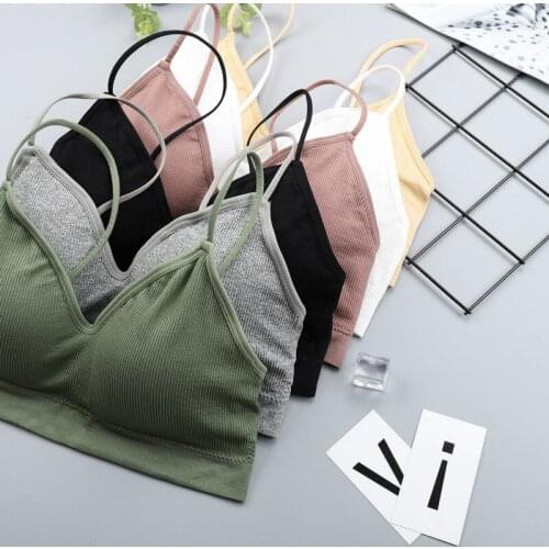 Young Girl Elastic Gathering Bralette Push Up Bra Summer Anti-light Korean Style Wild Bra Tube Top Sexy Ladies No Rims Bra