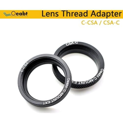 C-CSA C-mount adapter CCD camera lens adapter SM1 thread adapter sleeve 1 inch base optics For Optical Experiment Research