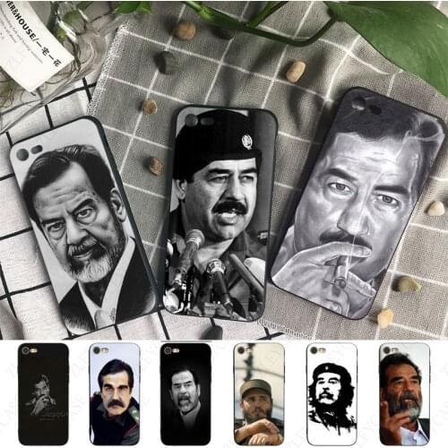 Saddam Hussein Iraq Arabic phone cover for iPhone 11 12 6S 6plus 7plus 8Plus X XS MAX XR 5S 11pro 12pro max 12mini case coque