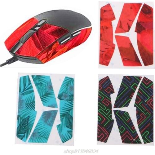 Colored Mouse Grip Tape for Logitec h G102 G304 GPRO Wired Mouse Grips Mouse Skin Gaming Mice Skins Grip Skates J04 21 Dropship
