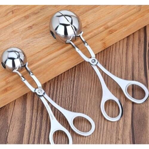 Stainless Steel Meatball Maker Mold DIY Fish Ball Shrimp Ball Fried Beef Ball Pill Gadget Kitchen Artifact