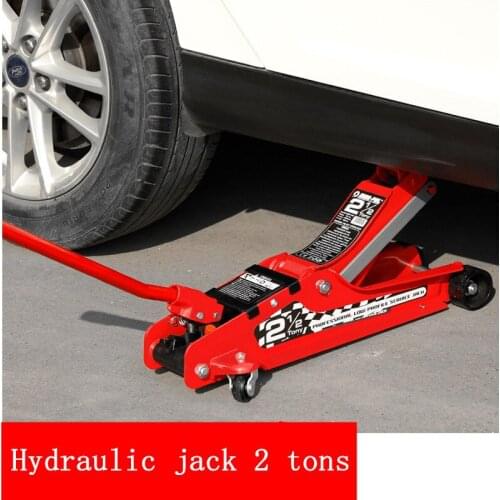Jack Vehicle Horizontal Hydraulic Jack 2 Tons Hand Vehicle Jack Tyres Dedicated Emergency Equipment