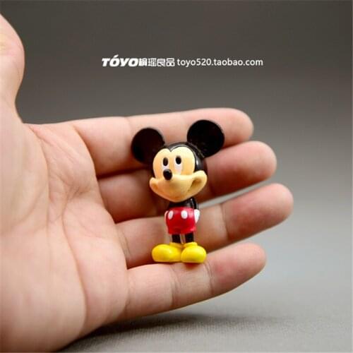 12piece 5cm classical mickey mouse pvc figures toys Cartoon figures model ornaments mickey collection toys