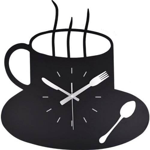 Modern Design Silent Wall Clock Nordic Black Digital Simple Wall Clock Kids Creative Living Room Reloj Pared Home Decor AD50WC