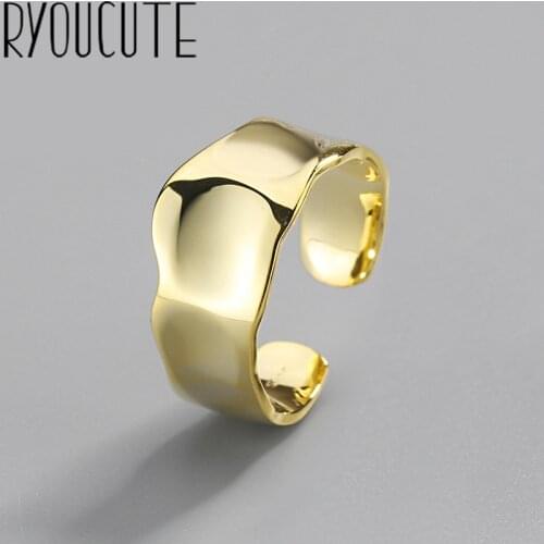 New Trendy Charm Glossy Chains Rings For Women Men Boho Knuckle Party Rings Punk Cocktail Jewelry Girls Gift anillos bijoux