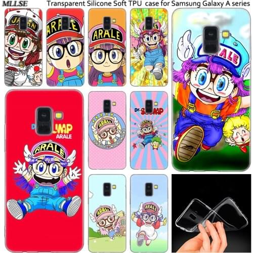 Hot Anime Dr. Slump Arale Silicone Case For Samsung Galaxy A50 A30 A10 A40 A6 A8 Plus A9Star A5 A7 2018 2017 2016 Note 9 8 Cover