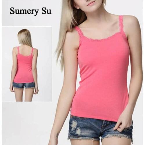 Sumery Su Women's Cropped Tank Tops