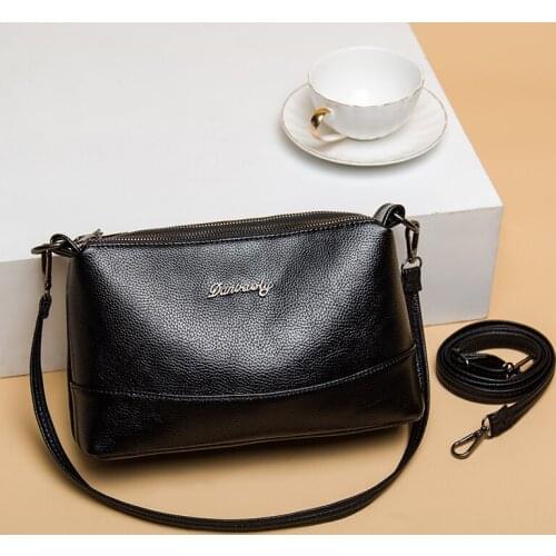 BARHEE Brand High Quality Leather Women Handbag Luxury Messenger Bag Soft pu Leather Fashion Ladies Crossbody Bags Female Bolsas
