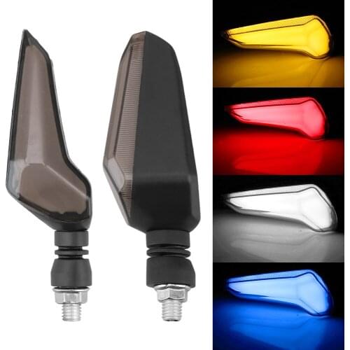 LEEPEE Motorcycle LED Driving Light Motorcycle Lighting Turn Signal Lamp Universal Motorbike Chopper Indicators