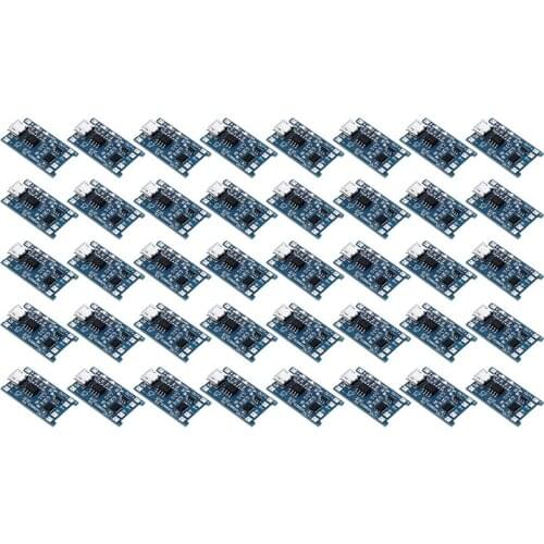 TP4056 Charging Module Battery Charging Board with Battery Protection 18650 BMS 5V Micro-USB 1A 18650 Lithium Battery