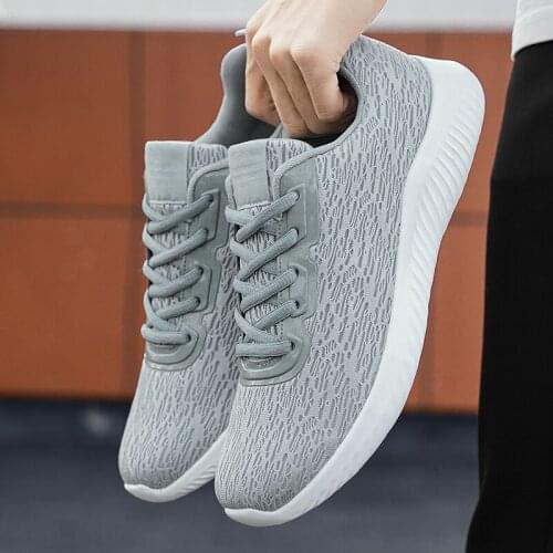 New Spring Summer Sneakers Women Breathable Mesh Womans Shoes Trendy Lace-Up Outdoor Walking Footwear Flats