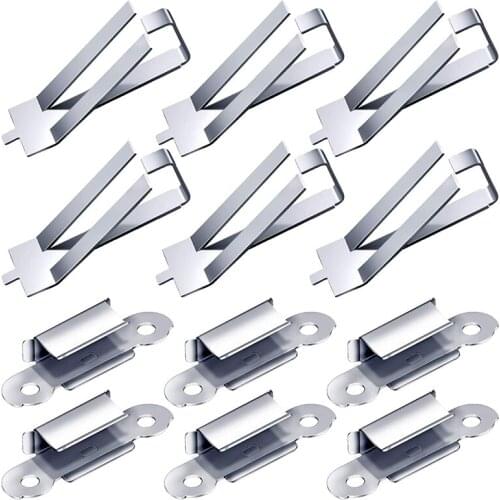 12Pcs Glass Bed Spring Turn Clips for Creality Ender 3 Pro, Ender 3S,Ender 5 Pro,CR-20 PRO,CR-10S Pro 3D Printer