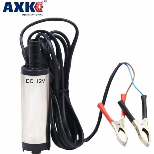 12V DC Diesel Fuel Water Oil Car Camping Fishing Submersible Transfer Pump Power tool accessories