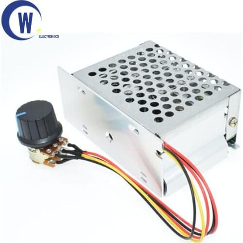 40A brushed DC motor speed controller PWM pulse width stepless speed control module 12V24V36V motor controller