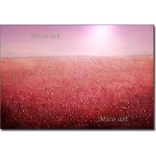 Abstract Pink Design 100% Hand Painted Oil Painting Wall Decor Abstract Canvas Art Modern Home Decorative Items Paintings