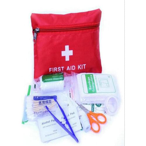 Outdoor first aid charter portable home first aid kit field supplies medical kit self-defense earthquake emergency box wholesale