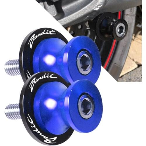 For SUZUKI BANDIT GSF 1250S 1250 1200 250 400 650 GSX650F Motorcycle Swingarm Spools Slider Swing Screw Sliders Spools Stand Arm