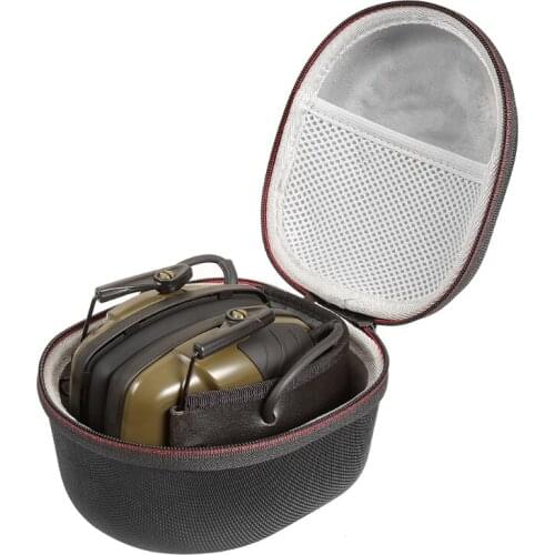 40GD Travel Carry EVA Case Hand Bag Protect For-Howard Leight Sport Earmuff Headphones Accessories Storage