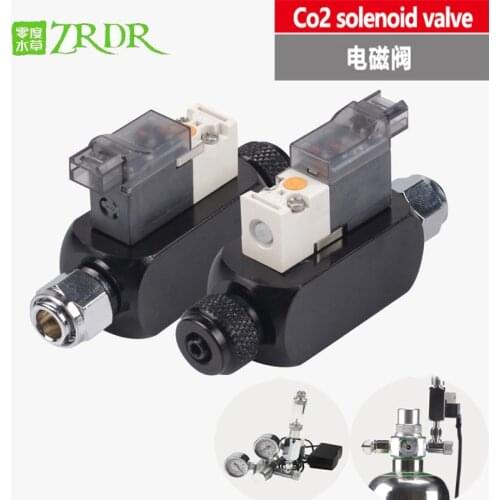 WYIN 110-240V Low Temperature DIY CO2 Aquarium Magnetic Solenoid Valve Regulator, Carbon dioxide solenoid valve