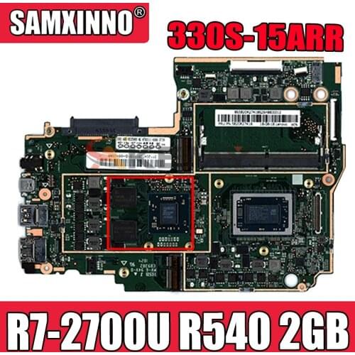 Akemy For Lenovo 330S-15ARR Notebook Motherboard AMD Ryzen 7 2700U GPU R540 2GB RAM 4GB DDR4 Tested 100% Working New Product