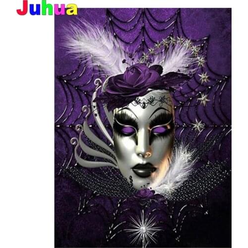 Mask diamond painting,full,square,round abstract woman diamond embroidery mosaic diamond stitch 5d diy handwork home decor