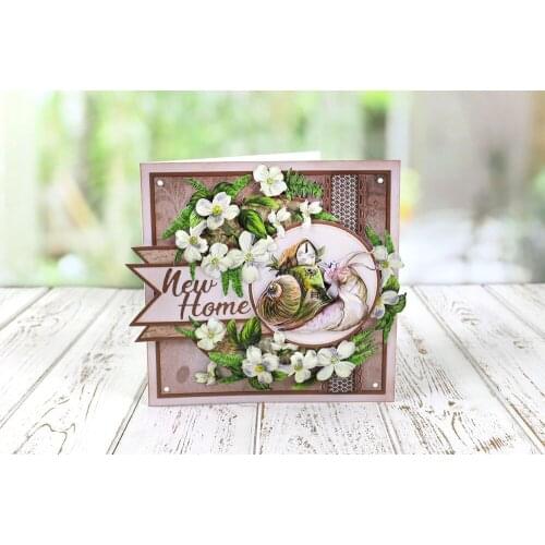 Small Animals House Snail Metal Cutting Dies for DIY Scrapbooking Crafts Dies Cut Stencils Maker Photo Album Template Handmade