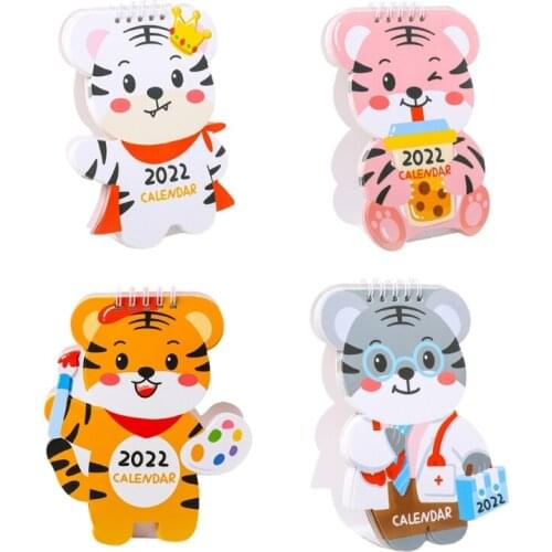 Cute Monthly Calendar Decorative Flipping Tabletop Calendar Oct. 2021-Dec. 2022 Ideal for Office Clerks Teacher Children