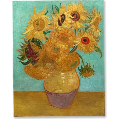 5D diamond painting kit set Full square Cross stitch Diamond art animal Mosaic Van Gogh Sunflowers Post-Impressionism