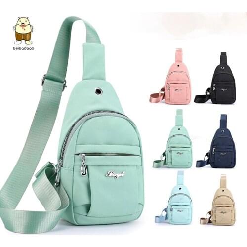 Beibaobao New Phone Bag Belt Bag Small Mini Shoulder Bag Running Wallet Fashion Womens Sports Chest Bag Wallet