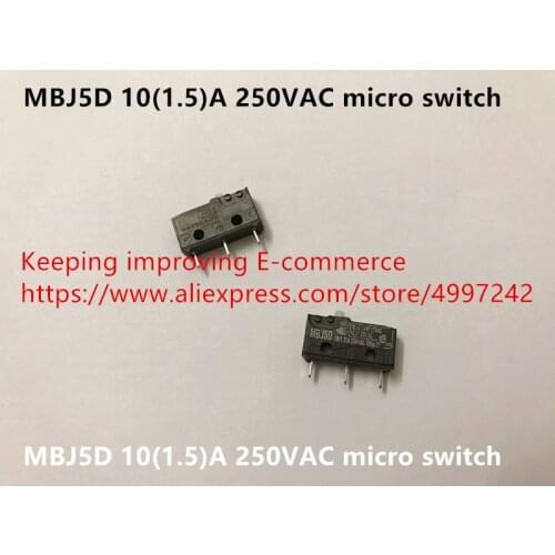 Original new 100% MBJ5D 10(1.5)A 250VAC micro switch