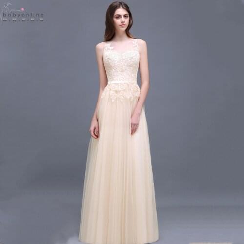 Sexy Sheer Lace Appliques Pink Burgundy Prom Dresses Long Cheap Navy Blue Evening Party Dresses Vestido de Festa Longo