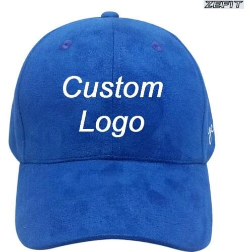 Custom cap adjustable snap back flannel Nylon Fastener Tape golf tennis Baseball Sunny Duck tongue Custom Snapback Suede Hat