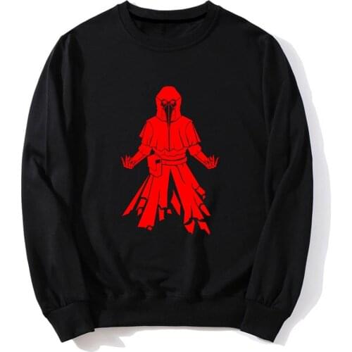 SCP Hoodies Sweatshirts Hooded Sweatshirt SCP049 Print Autumn Winter Pullover Hoodies Tops Clothes Outwear