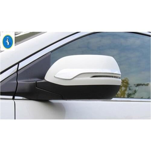 Yimaautotrims Auto Accessory Side Rearview Mirror Strip Cover Stickers Trim 2 Pcs Fit For Honda CRV CR-V 2017 2018 2019 2020 ABS