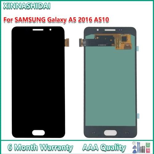 LCD Display For Samsung Galaxy A5 2016 A510 A510FD A510F A510M LCD Display Touch Screen Digitizer Assembly Replacement Part