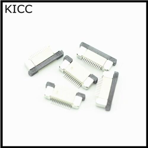 10Pcs FPC FFC Connector cable socket 0.5MM 12Pin Drawer type Top contact