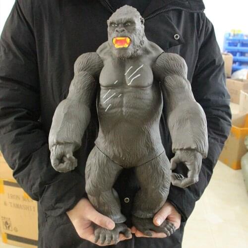 45cm Big Movie Kings Monkey Kong Gorilla Figure Model Toys for Children
