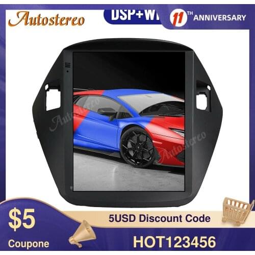 For Hyundai IX35 Tuscon 2010-2015 Android 9.0 PX6 Car GPS Navigation Stereo Head Unit Multimedia Player Auto Radio Tape Recorder