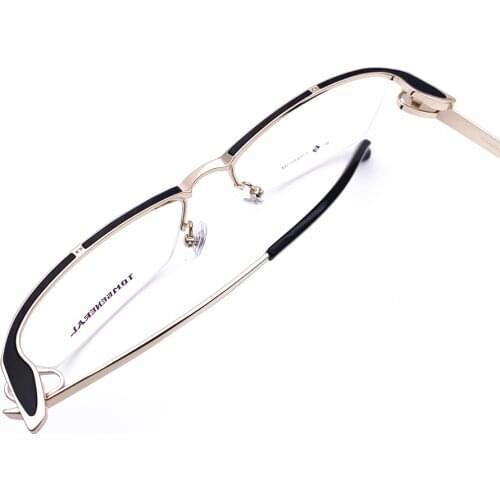 Belight Optical Japan Design Sports Business Titanium Half Rimless Frame Men Big Prescription Eyeglasses Optical Eyewear TI8035
